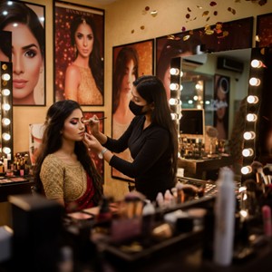 party makeup artist in Gurgaon